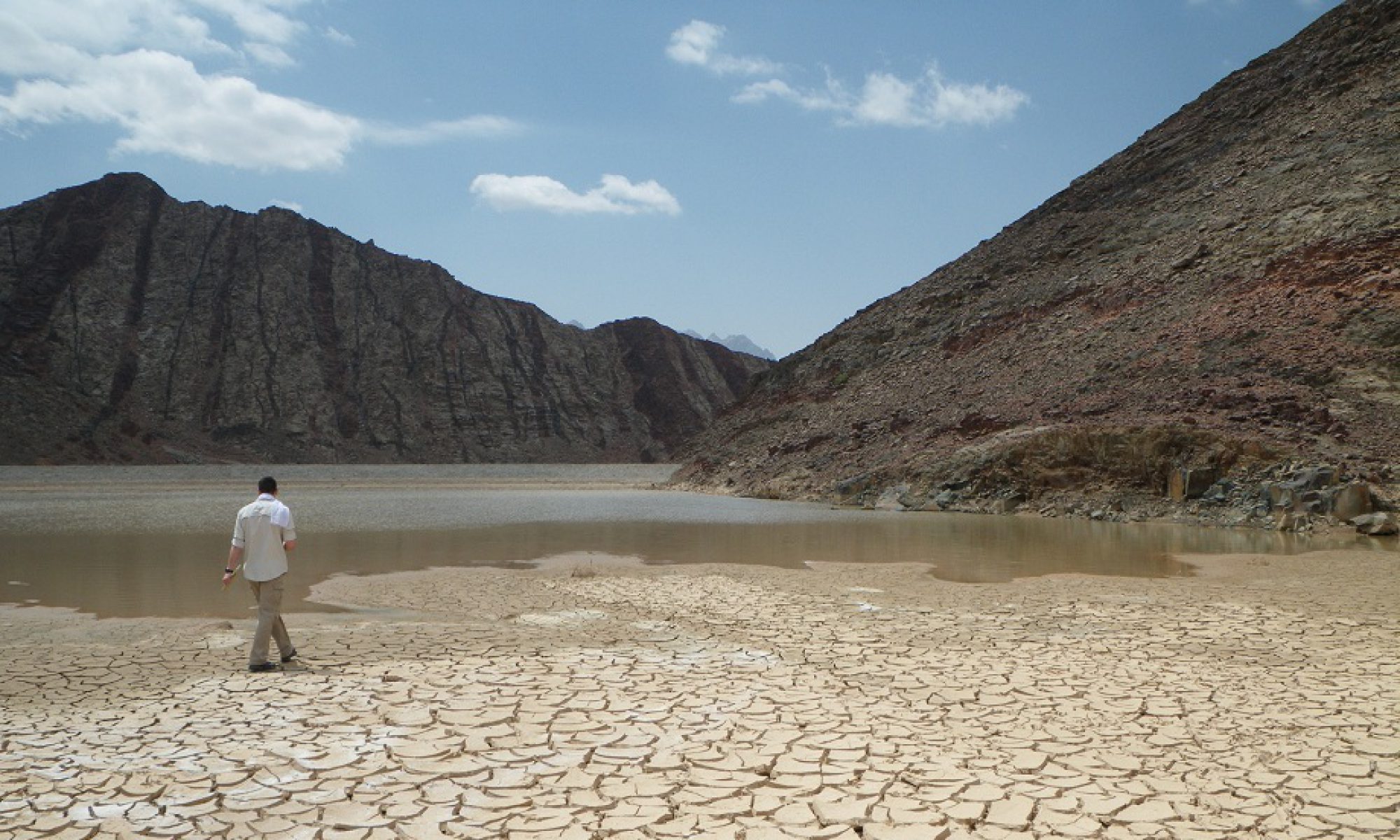 Dry Lake - Sinai Peninsula Egypt